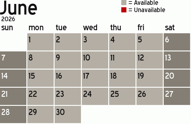 Missionary Dinner Calendar