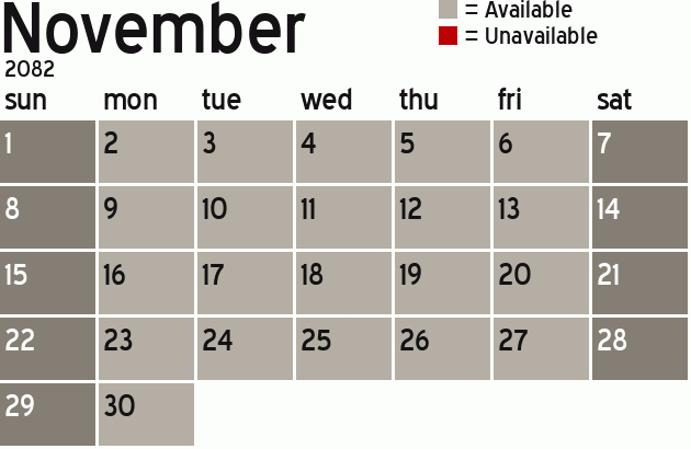 Missionary Dinner Calendar